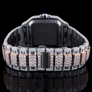 Diamond Luxury Vvs Moissanite Mechanical <b>Watches</b> Chain <b>Iced</b> <b>Out</b> 100% Pass Diamond Tester Hip Hop Buss Down Mossinate <b>Watches</b> - Product Image 4