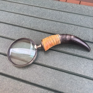 Loupe optique à main de qualité supérieure avec poignée en corne pour les professionnels, les collectionneurs, export en gros auprès de fournisseurs indiens - Product Image 2