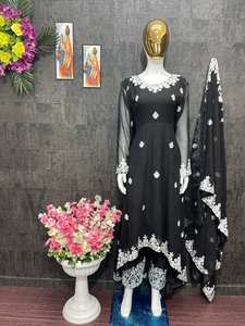 NUEVO DISEÑADOR FIESTA LLEVAR PESADO ALTO Y ABAJO GEOREGTTE VESTIDO - Product Image 4