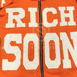 Custom zipper style Design Cotton Blended Acid Washed Distressed Embroidery <b>Hoodies</b> <b>Lightweight</b> Customizable <b>hoodies</b> for sale - Product Image 6