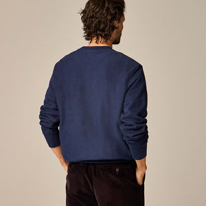 Sweat-shirt et sweat à capuche surdimensionnés à coupe ample avec logo imprimé personnalisé de haute qualité 100% coton Sweat-shirt ras du cou lourd pour hommes - Product Image 2