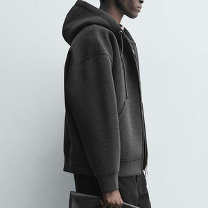 Customized <b>Lightweight</b> Zipper-Up Hooded High Quality Hoodies Cheap Rate Best Selling OEM <b>Hoodie</b> For <b>Men</b> Trending Outfits For <b>Men</b> - Product Image 5