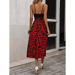 Robe Kadin Ip Askili Kruvaze Yakali ust Janjan Alt Suprem, 37926 - Rouge - Product Image 3