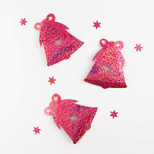 Lentejuelas Forma Especial Agujeros De Dos Caras Color Holográfico, Selanusa - Product Image 1