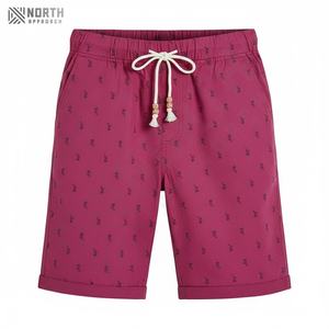 กางเกงขาสั้นแฟชั่นฤดูร้อนคุณภาพสูงสำหรับผู้ชาย รุ่นใหม่ ระบายอากาศได้ดี สวมใส่สบาย สไตล์ลำลอง ลายพิมพ์ดีไซน์สวยงาม ผ้าแคนวาส แห้งเร็ว - Product Image 1