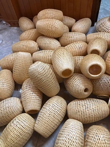 Custom Design Rattan <b>Lampshades</b> Direct Manufacturer from Vietnam Wholesale price - Product Image 6