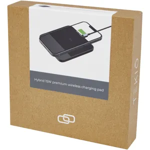 Stazione di Ricarica Wireless Ibrida Personalizzata da 15W per Forniture da Ufficio e Gadget - Product Image 2