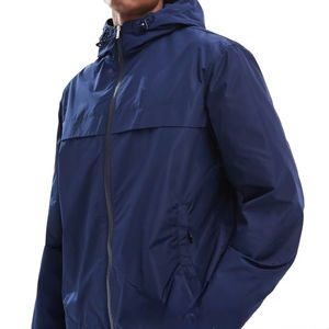 Chaqueta Cortavientos Personalizada, Ligera, Impermeable, con Capucha - Product Image 6