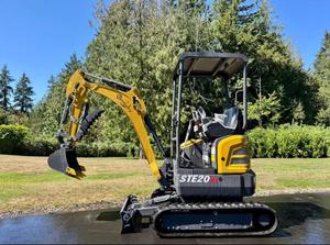 จัดส่งฟรี CFG เครื่องขุดดีเซล STE20R 15HP 39 "ถึง49" ใบมีดด้านหน้า18 "ถังขุดบูม EPA 2ความเร็ว - Product Image 2