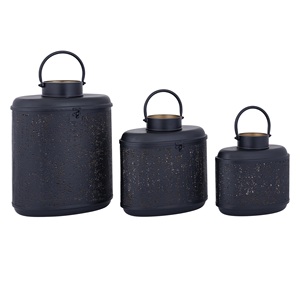 Decorative Nordic Metal Lantern <b>Candlestick</b> <b>Holder</b> Handmade Durable for Modern Outdoor Home Decor Living Room Christmas Wedding - Product Image 5