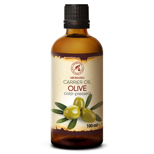 Huile d'olive 100% pure naturelle pressée à froid 100ml Huile de base pour les soins de la peau - Product Image 1