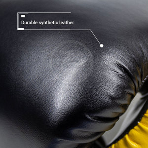 Meilleur prix Gants de boxe sur mesure de haute qualité en cuir Concevez votre propre logo Doigt complet Respirant Service OEM - Product Image 4