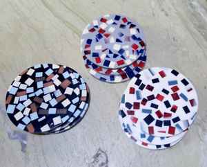 New Design <b>Round</b> Wooden Coaster Environment-Friendly Wood <b>Mat</b> Kitchen <b>Table</b> Use - Product Image 2