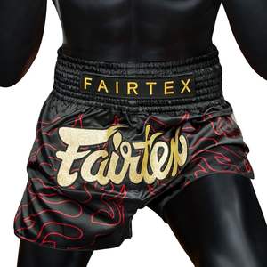 Short de Muay Thaï Fairtex de qualité supérieure 2025 Short pour homme sublimé avec logo personnalisé Short de Muay Thai de Kickboxing pour adulte - Product Image 2