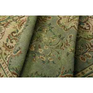 Alfombra Vintage Grande de 5.8x9.3 pies, Alfombra Marroquí Verde Turca - Product Image 5
