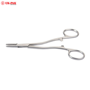 Instrumento de ortodoncia alemán reutilizable de acero inoxidable, alicates manuales para agujas dentales con longitud de cabeza - Product Image 6