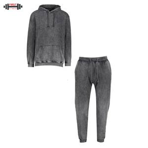 Conjunto de pantalones deportivos con capucha de corte regular y logotipo personalizado para hombre, ropa informal impermeable, chándal de invierno, chándal deportivo de verano - Product Image 5