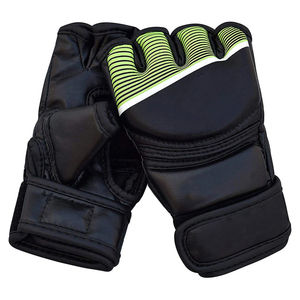 Mitaines intérieures rapides Gants Art martial mixte Mma Kickboxing Muay Thai Fight Training Conception personnalisée Gants MMA en cuir de vachette - Product Image 2