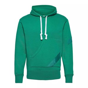 100% Cotton Latest Design <b>Men's</b> Hoodies Made in High Quality Solid Color Gym Fitness Customs Logo Embroidery Basics <b>Men's</b> Hoodie - Product Image 1