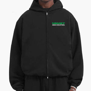 Venta al por mayor personalizado hombres Vintage Boxy Fit sudaderas con capucha 100% algodón francés Terry cubierta costura diseño piedra lavado raglán invierno - Product Image 3