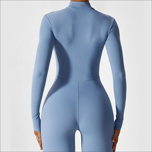 Mono de una pieza cómodo y transpirable de manga larga por encima de la rodilla para adultos de talla grande traje deportivo de verano para mujer - Product Image 2