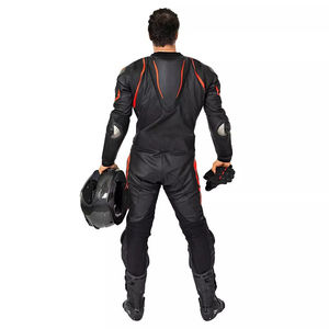 Traje de Motocicleta Unisex Cortavientos de Invierno, Diseño de Alta Gama, Nuevo Estilo, Mangas Largas, Estampado Veraniego, Ligero, de Cuero Genuino - Product Image 4