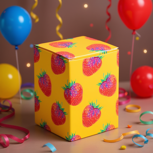 CreaBox PB-140 Custom Merchandising <b>Box</b> for Promotional <b>Party</b> Supplies - Product Image 3
