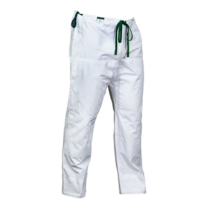Combinaison de karaté pour femmes adultes, vert et blanc, tissu Spandex/Polyester 260g, séchage rapide, impression numérique, service OEM - Product Image 2