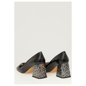 Scarpe con tacco spesso in vernice - Product Image 1