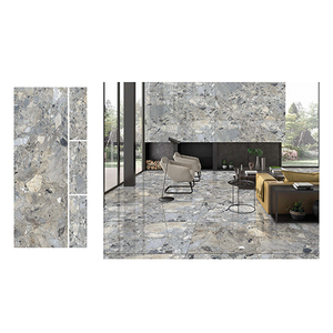 Azulejo de suelo de cerámica pulido aspecto mármol recién llegado 60x1800 diseño moderno azulejos de porcelana esmaltada para pared externa - Product Image 1