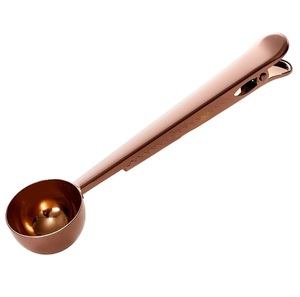 Cuillère à café de cuisine à domicile avec long manche en bois Accessoires d'ustensiles en bambou pour l'assaisonnement Boîte de mesure Emballé Outil à épices en métal - Product Image 6
