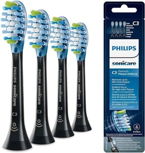 Philips Sonicare Premium Plaque Defense BrushSync Enabled Cabezales de cepillo de repuesto, 4pk Negro-HX9044/33 - Product Image 4
