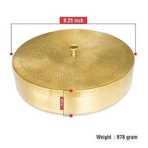 Boîte de rangement d'épices en métal de qualité supérieure en gros par HF Crafts pour la cuisine et le stockage indiens Outils d'herbes et d'épices - Product Image 4