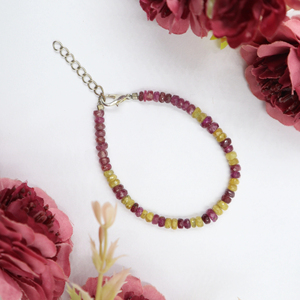 AAA+ Quality Natural Multi Sapphire Loose <b>Bracelet</b> Rondelle Cut Per Gram Christian Religious Stone Beads <b>Bracelets</b> - Product Image 1