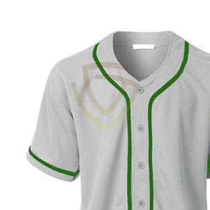 Uniformes de Béisbol Profesionales Personalizados de Alta Calidad, Transpirables, de Secado Rápido, 100% Poliéster, Cuello en V, con Bolsillos, Servicio OEM, Uniforme de Béisbol de Venta Caliente - Product Image 5