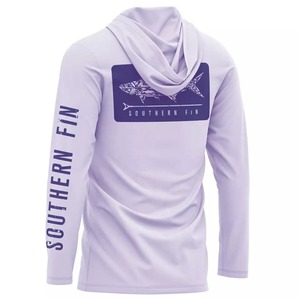 Sweat à capuche à manches longues pour hommes, vente en gros, Sublimation, Protection de pêche, séchage rapide - Product Image 6