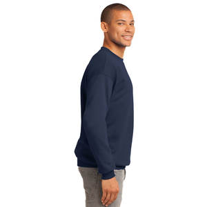 Pulls en molleton de coton mélangé, col rond, doux, en tissu éponge français, unis, décontractés, pour la vente en gros - Product Image 3