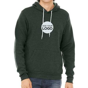 Sweat-shirts à capuche personnalisés en coton peigné ringspun 50 % / polyester 50 % - Product Image 2