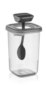 450mL Modern Spice Container with Spoon-<b>Camping</b> & <b>Kitchen</b> Use BPA-Free Multifunction Design - Product Image 4