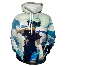 Sweat-shirts à capuche en sublimation graphique pour le dropshipping, tous motifs anime pour hommes, en polyester/coton respirant Felipa - Product Image 2