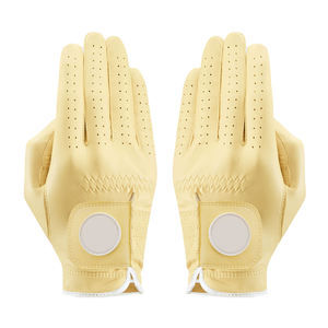 Premium quality Men Golf Gloves latest style affordable rate sheepskin hot selling <b>light</b> weight Men Golf Gloves with custom made - Product Image 1