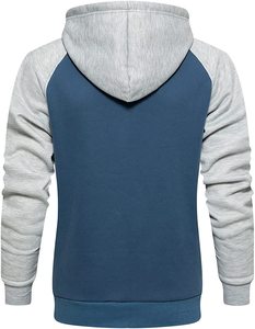 Sudadera con capucha para hombre de la mejor calidad, tejido de punto de algodón 100%, técnica bordada, ropa de calle, Top anticontracción, precio razonable hecho - Product Image 1