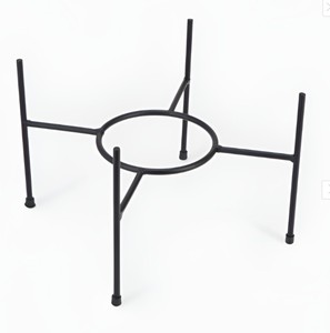 Macetas modernas recubiertas de polvo de hierro para el hogar y el jardín para flores y uso en exteriores/interiores - Product Image 4