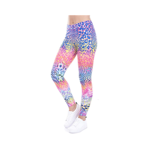 Pantalones de Yoga de entrenamiento deportivos ajustados de cintura alta personalizados al por mayor, mallas de poliéster suave para gimnasio y Fitness para mujer, material de LICRA de seda - Product Image 5