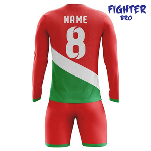 Jersey de fútbol con cuello en V para adultos y niños, camisetas en blanco de secado rápido para jugador de fútbol - Product Image 4