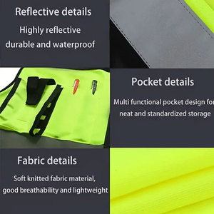 เสื้อกั๊กแนวยุทธวิธีเสื้อกั๊กสำหรับใส่ทำงานสะท้อนแสง - Product Image 5
