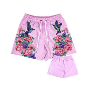 Vente en gros de shorts de basket-ball avec logo personnalisé pour hommes vêtements de sport respirants imprimés vêtements de basket-ball de grande taille pour la saison estivale - Product Image 3