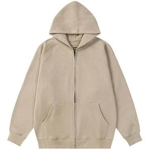 Casual Streetwear Winter Digital Print Oversized Zipper Men's Hoodies 100% Cotton Fleece Eco-Friendly Customized OEM/ODM - Product Image 1