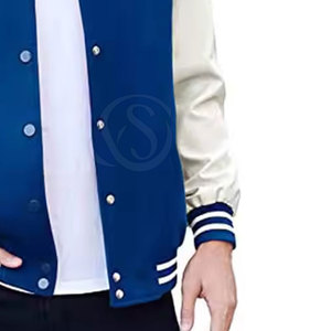Veste de survêtement pour homme de haute qualité, style streetwear, avec col montant et logo frontal, design respirant et surdimensionné - Product Image 3
