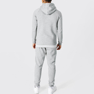 PromotionSport Men Chándal Conjunto Sudaderas con capucha de manga larga Sweat Suit Slim Fit Pant Jogger Suit Men Full Pan - Product Image 5